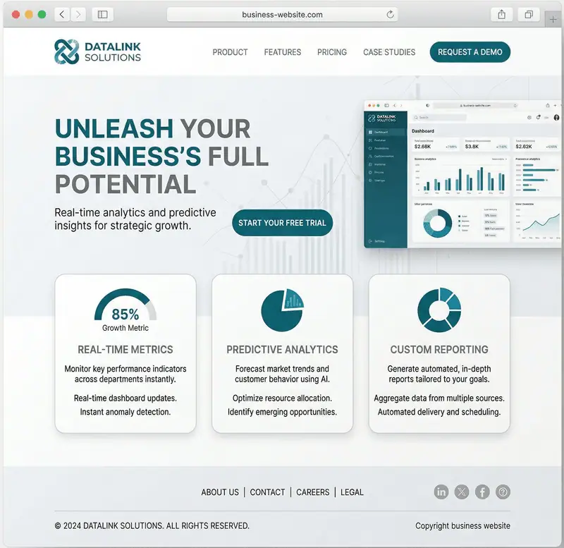 Business Websites demo preview